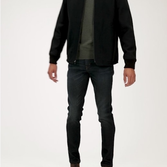 NEW Banana Republic Flannel Bomber Jacket with Coolmax Technology - Men’s Medium - Picture 2 of 8